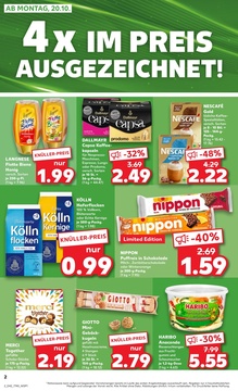Kaufland Prospekt - Mo-Mi Angebote ab 20.10.