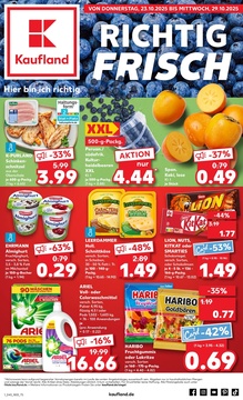 Kaufland Prospekt - Angebote ab 23.10. - Seite 1