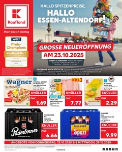 Kaufland Prospekt - Angebote ab 23.10. - Seite 1