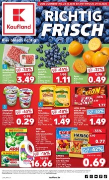 Kaufland Prospekt - Angebote ab 23.10. - Seite 1