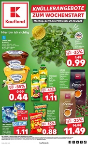 Kaufland Prospekt - Mo-Mi Angebote ab 27.10.