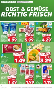 Kaufland Prospekt - Mo-Mi Angebote ab 27.10. - Seite 2