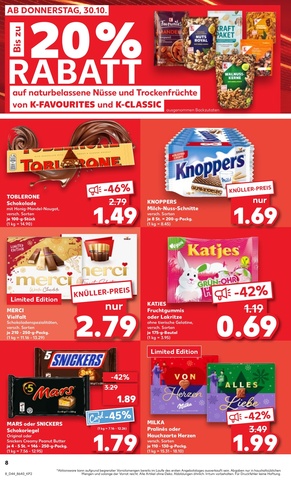 Vorschau des Kaufland Prospekts - Aktionen, Rabatte & Gutscheine, Seite 8