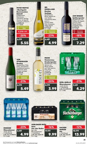 Vorschau des Kaufland Prospekts - Wein, Seite 25