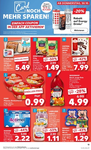 Vorschau des Kaufland Prospekts - Angebote ab Donnerstag, Seite 13