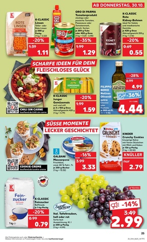 Vorschau des Kaufland Prospekts - Angebote ab Donnerstag, Seite 25