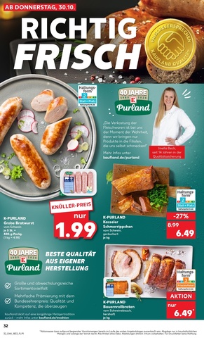 Vorschau des Kaufland Prospekts - Angebote ab Donnerstag, Seite 32