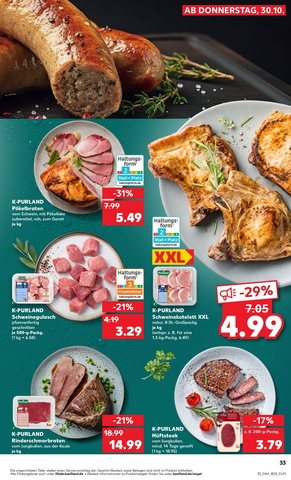 Vorschau des Kaufland Prospekts - Angebote ab Donnerstag, Seite 33