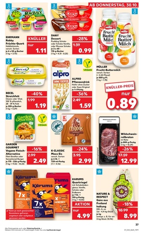 Vorschau des Kaufland Prospekts - Angebote ab Donnerstag, Seite 37