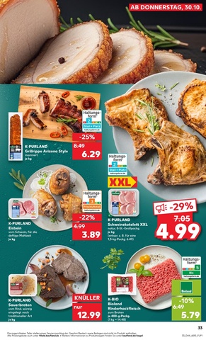 Vorschau des Kaufland Prospekts - Angebote ab Donnerstag, Seite 33