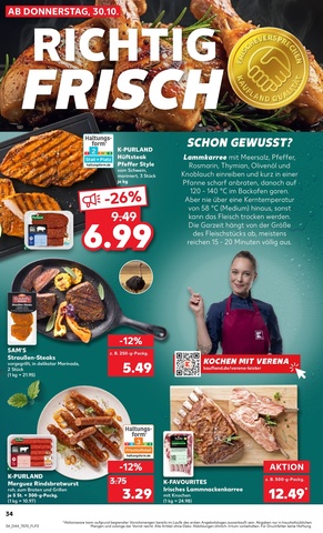 Vorschau des Kaufland Prospekts - Angebote ab Donnerstag, Seite 34