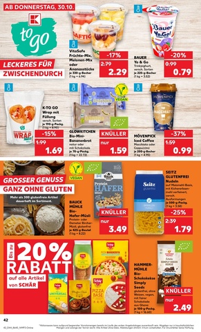 Vorschau des Kaufland Prospekts - Angebote ab Donnerstag, Seite 42