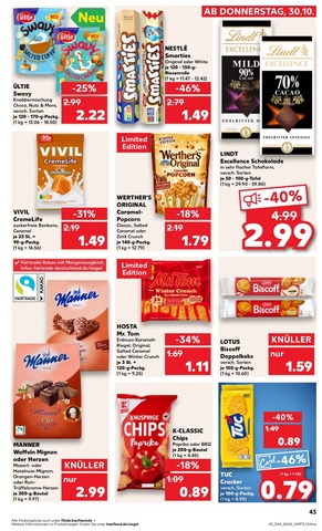 Vorschau des Kaufland Prospekts - Angebote ab Donnerstag, Seite 43