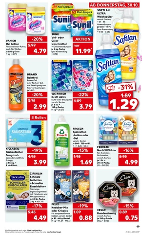 Vorschau des Kaufland Prospekts - Angebote ab Donnerstag, Seite 49