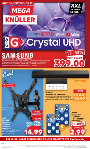 Vorschau des Kaufland Prospekts - Angebote ab Donnerstag, Seite 56