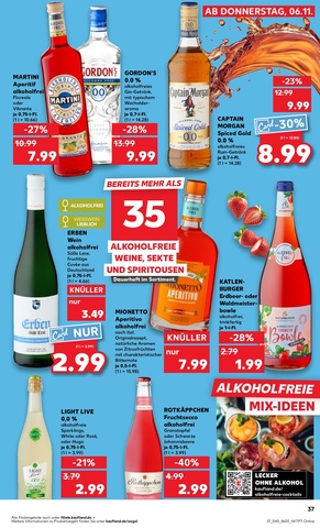 Vorschau des Kaufland Prospekts - Wein, Seite 37