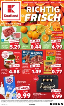 Kaufland Prospekt - Angebote ab 13.11. - Seite 1
