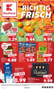 Kaufland Prospekt - Angebote ab 13.11. - Seite 1