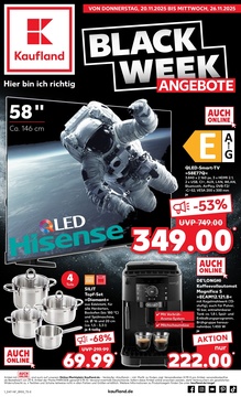 Kaufland Prospekt - Black Week Angebote ab 20.11. - Seite 1