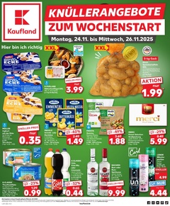 Kaufland Prospekt - Mo-Mi Angebote ab 24.11. - Seite 1