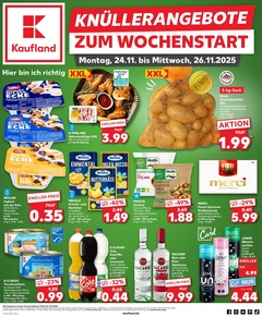Kaufland Prospekt - Mo-Mi Angebote ab 24.11. - Seite 1