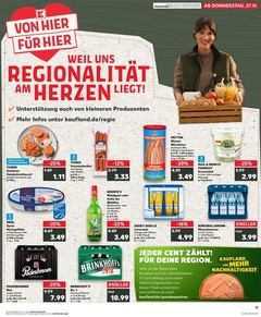 Kaufland Prospekt - Regionale Angebote ab 27.11. - Seite 1