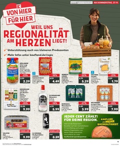 Kaufland Prospekt - Regionale Angebote ab 27.11. - Seite 1