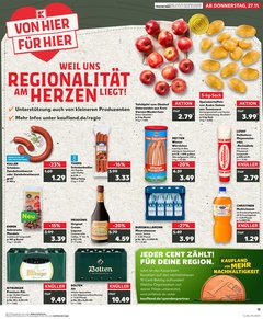 Kaufland Prospekt - Regionale Angebote ab 27.11. - Seite 1