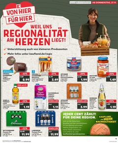Kaufland Prospekt - Regionale Angebote ab 27.11. - Seite 1