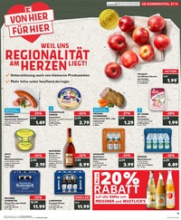 Kaufland Prospekt - Regionale Angebote ab 27.11.