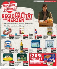 Kaufland Prospekt - Regionale Angebote ab 26.11. - Seite 1