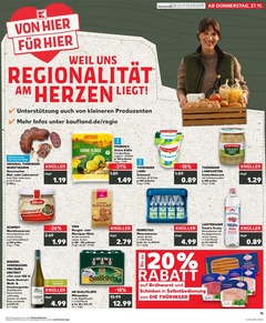 Kaufland Prospekt - Regionale Angebote ab 27.11.