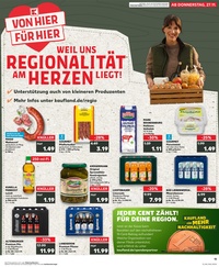 Kaufland Prospekt - Regionale Angebote ab 27.11.