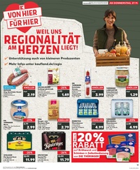 Kaufland Prospekt - Regionale Angebote ab 26.11.