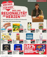 Kaufland Prospekt - Regionale Angebote ab 26.11.