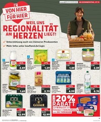 Kaufland Prospekt - Regionale Angebote ab 26.11.