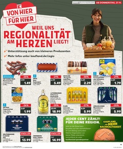 Kaufland Prospekt - Regionale Angebote ab 27.11. - Seite 1