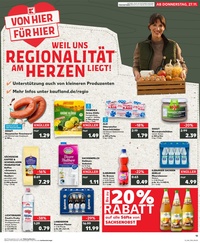 Kaufland Prospekt - Regionale Angebote ab 27.11.