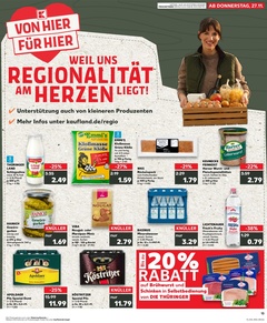 Kaufland Prospekt - Regionale Angebote ab 27.11. - Seite 1