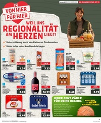 Kaufland Prospekt - Regionale Angebote ab 26.11.