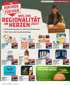 Kaufland Prospekt - Regionale Angebote ab 27.11. - Seite 1