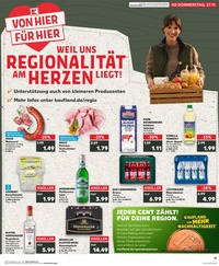 Kaufland Prospekt - Regionale Angebote ab 27.11.