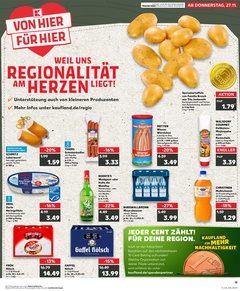 Kaufland Prospekt - Regionale Angebote ab 27.11. - Seite 1