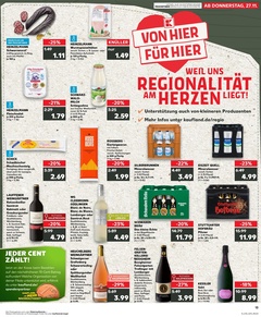 Kaufland Prospekt - Regionale Angebote ab 27.11. - Seite 1