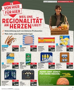 Kaufland Prospekt - Regionale Angebote ab 27.11. - Seite 1