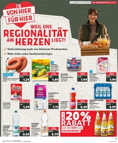 Kaufland Prospekt - Regionale Angebote ab 27.11. - Seite 1