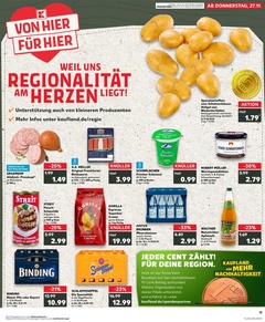 Kaufland Prospekt - Regionale Angebote ab 27.11. - Seite 1