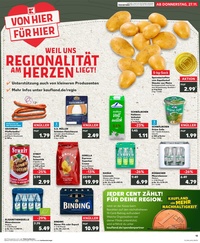 Kaufland Prospekt - Regionale Angebote ab 26.11.