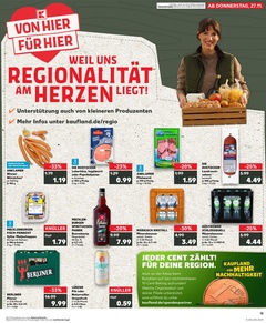 Kaufland Prospekt - Regionale Angebote ab 26.11. - Seite 1