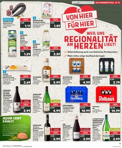 Kaufland Prospekt - Regionale Angebote ab 27.11. - Seite 1
